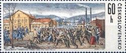 Workers Revolt in Krompachy, by Julius Nemcik
