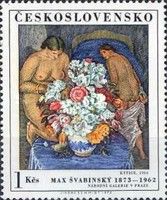 Nosegay, by Max Švabinský (1914)