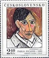 Pablo Picasso, self portrait (1907)
