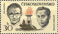 Capt. Jan Nalepka and Major Antonin Sochor
