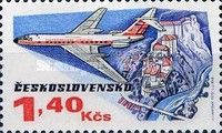 Tupolev Tu-134A and Orava Castle