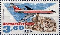 Tupolev 154, Trenčín castle