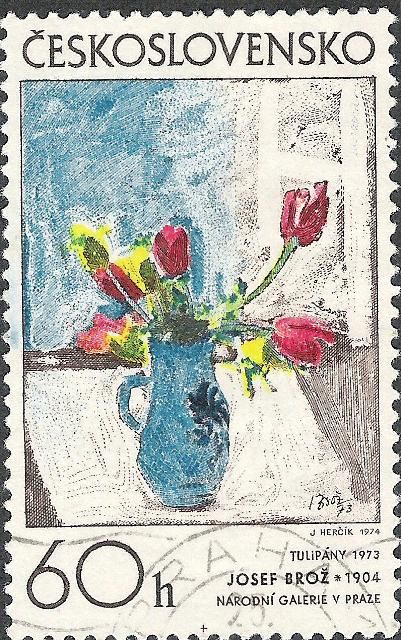 "Tulips" by Josef Broz (1973)
