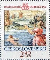 Franz Cleyn: Hero watching Leander swim