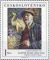 Ludvik Kuba, Self-portrait (1941)