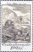 The Lion and the Mouse, by Vaclav Hollar (1665)