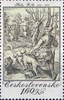 Deer Hunt, by Philip Galle (1578)