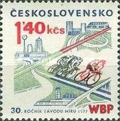 Cyclists and Modern Buildings