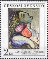 “Fear” (woman), by Jan Mudroch (1939)