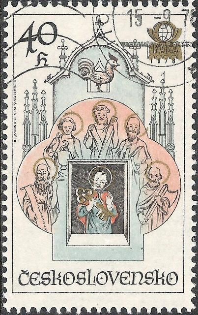 St. Peter and other Apostles