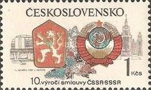 Czech and Soviet Arms, Prague and Moscow views
