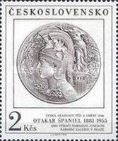 Czechoslovak Academy medallion, engraved by Otakar Spaniel