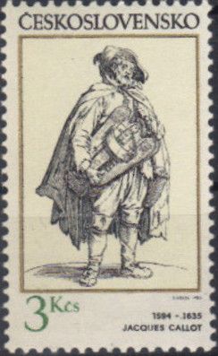 "Beggar with Viol" (Jacques Callot)