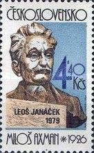 "Leo Janáček" (composer) by Miloš Axman