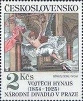 Genius, theater curtain by Vojtech Hynais (1854-1925)