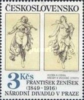 Music, Lyric drawings by Frantisek Zenisek (1849-1916)