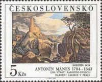 View of Kokorin Castles, by Antonin Manes