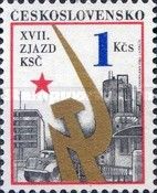 Buildings, Hammer and Sickle and Star