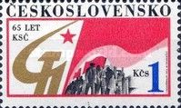 Workers, Banner and Hammer and Sickle