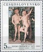 Adam & Eve, 1538, by Lucas Cranach