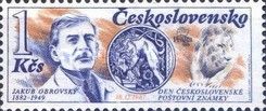 Jacob Obrovsky (1882-1949), stamp designer