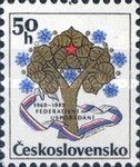 Czechoslovakian Federation, 20th Anniv.