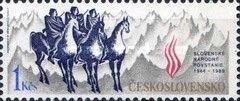 Slovak Uprising, 45th Anniv.