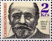 150th Birth Annivwersary of Emile Zola (1840-1902)