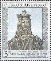 St. Agnes of Bohemia by Josef V. Myslbek (1848-1922)
