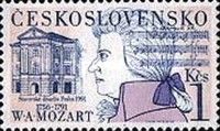 Death Bicentenary of W. A. Mozart (1756-1791)