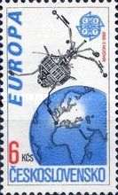 Magion II Satellite and Earth