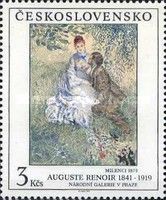 Lovers by Auguste Renoir