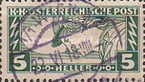 Austria Stamps Overprinted "ČESKO-SLOVENSKÝ STÁT" and Lion