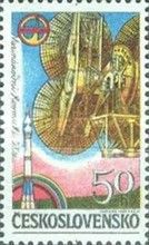 Soyuz and Dish Aerials + Label