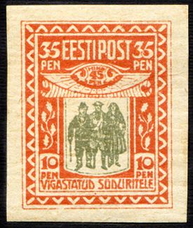 To Disabled Soldiers - Surcharge