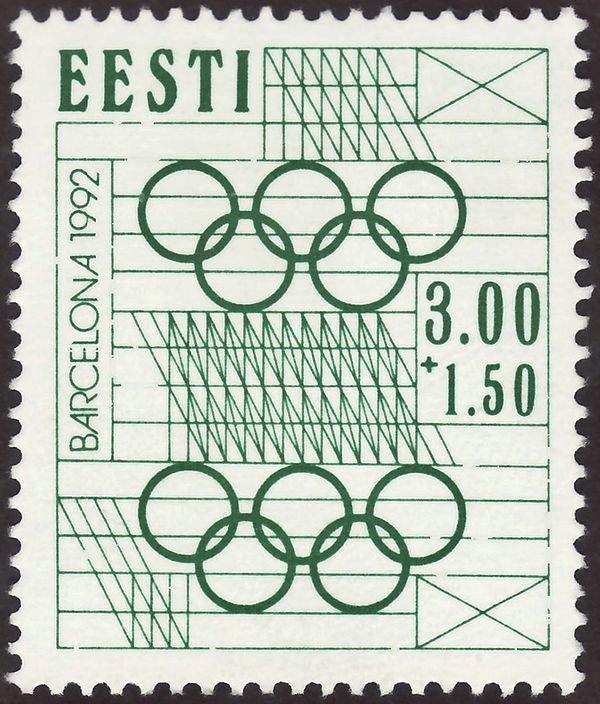 Olympic Rings and Pattern