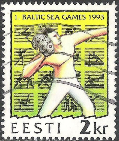 1st Baltic Sea Games 1993 - Tallinn - Shotput
