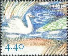 Spring - Swan and Pondweed