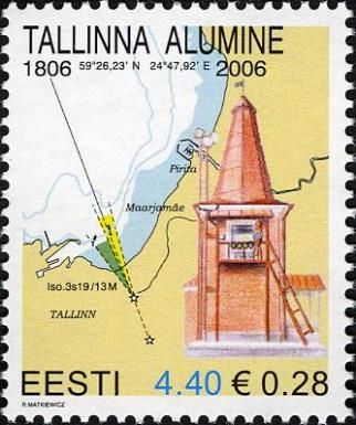 Bicentenary of Tallinn Leading Line Lower Lighthouse (1806)