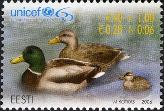60th Anniversary of UNICEF - Mallard (Anas platyrhynchos)