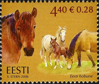 Estonian Horse (Equus ferus caballus)