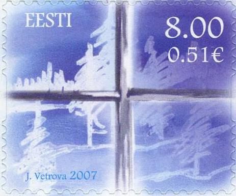 Christmas - View Through Window