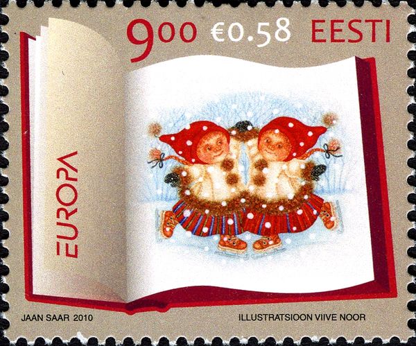 Europa 2010, Children Books - Girls Skating