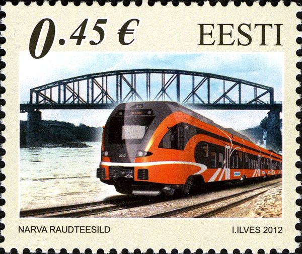 Narva Railway Bridge, Estonia