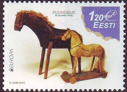Old Toys - Wooden Horses (early XX c.)
