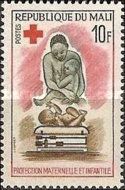 Mother with Infant on Scales