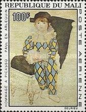 Paul as Harlequin