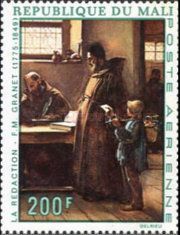 Delivery of Letters in the Monastery Office