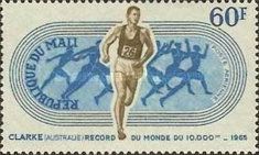 Ron Clarke, 10,000 metres, 1965