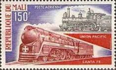 Union Pacific  1890 and Santa Fe